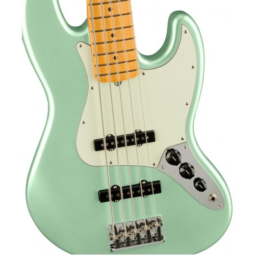 Бас-гітара FENDER AMERICAN PRO II JAZZ BASS V MN MYSTIC SEAFOAM GREEN